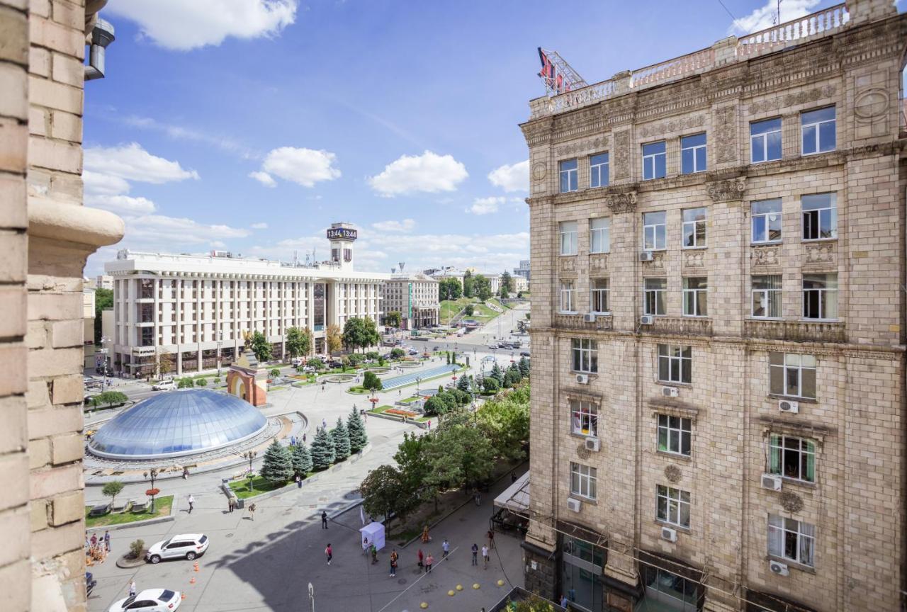 Khreshchatyk - Independence Square Apartments Kiew Exterior foto